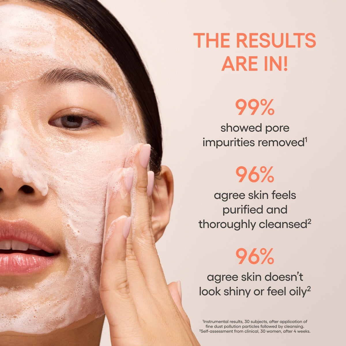 Balance Mode Rice Foaming Deep Cleanser