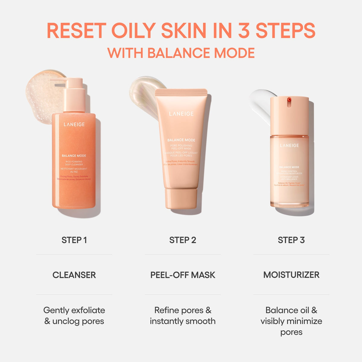 Balance Mode Pore Polishing Peel-off Mask